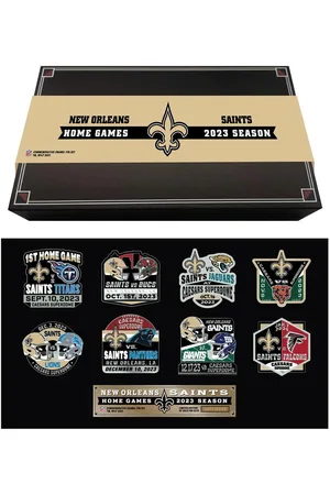 Mojo New Orleans Saints 2023-24 Game Day Pin Collector Set