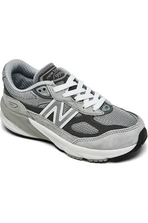 New Balance Little Kids 990 V6 Casual Sneakers from Finish Line - Gray, Black
