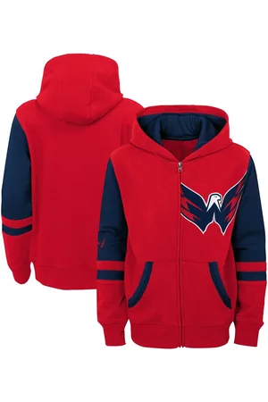 Outerstuff Preschool Boys and Girls Washington Capitals Face Off Full Zip Hoodie