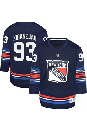 Outerstuff Big Boys Mika Zibanejad New York Rangers Alternate Replica Player Jersey