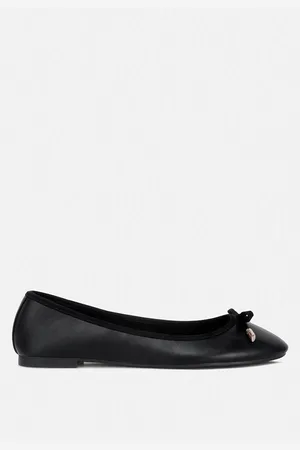 London Rag Suzzy Bow Embellished Flat Ballerinas