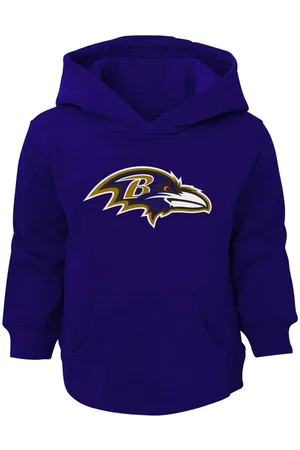 Outerstuff Toddler Boys and Girls Baltimore Ravens Logo Pullover Hoodie