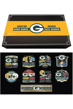 Mojo Green Bay Packers 2023 Game Day Pin Collector Set