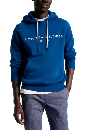 Tommy Hilfiger Men's Embroidered Logo Hoodie - Macy's