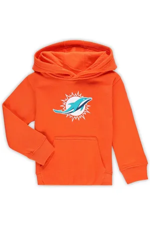 Outerstuff Toddler Boys and Girls Miami Dolphins Logo Pullover Hoodie