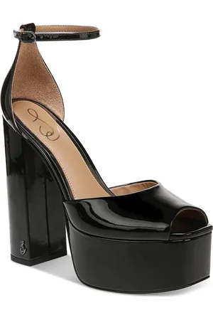 Sam Edelman Womens Kori Ankle Strap Platform Dress Sandals