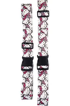 Hello Kitty Sanrio Luggage Strap 2-Piece Set Officially Licensed, Adjustable Luggage Straps from 30