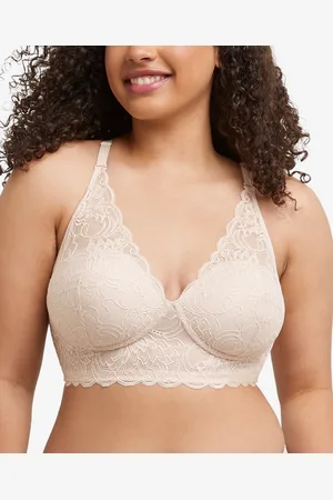 Maidenform Pure Comfort Lace & Mesh Longline Wireless Bralette DM1188 -  Macy's