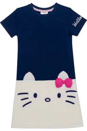 Hello Kitty Toddler Girls Short Sleeve Shift Dress