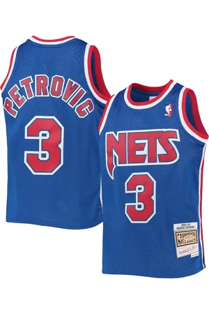 Mitchell & Ness Big Boys Drazen Petrovic New Jersey Nets 1992/93 Hardwood Classics Swingman Jersey