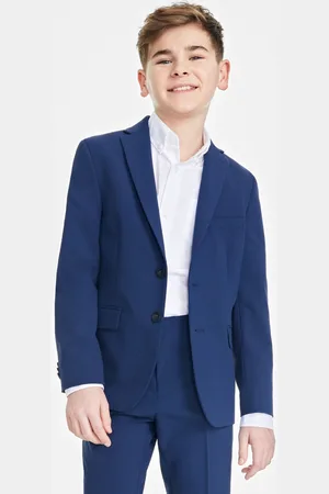 Kenneth Cole Big Boys Stretch Slim Fit Suit Jacket