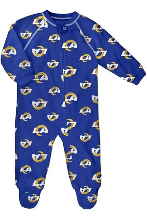 Outerstuff Newborn Los Angeles Rams Allover Print Raglan Full-Zip Jumper
