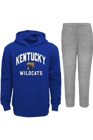 Outerstuff Toddler Boys and Girls Royal, Gray Kentucky Wildcats Play-By-Play Pullover Fleece Hoodie and Pants Set - Royal, Gray