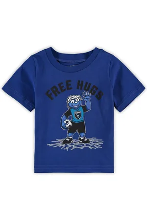 Outerstuff Baby Boys and Girls San Jose Earthquakes Free Hugs Mascot T-shirt