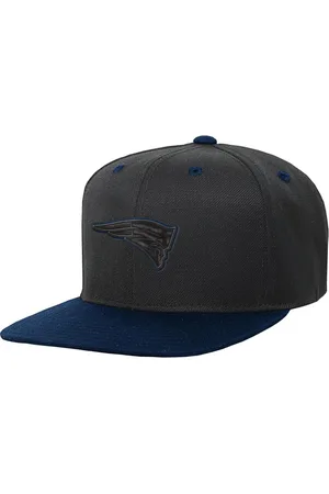 Outerstuff Youth Boys Black, Navy New England Patriots Pop Snapback Hat - Black, Navy