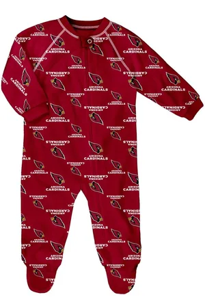 Outerstuff Baby Boys and Girls Arizona Cardinals Allover Print Raglan Full-Zip Jumper