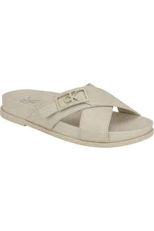 Calvin Klein Men's Aura Two-Tone Slide Sandals - Life Soleil