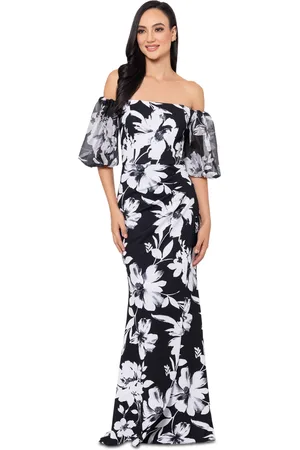 Xscape Print Floral Dresses Women FASHIOLA