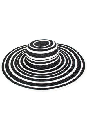 Peter Grimm Drew Extra Wide Brim Striped Hat