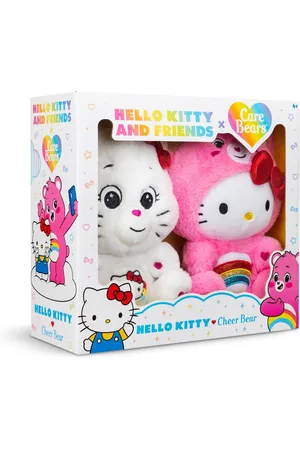 Hello Kitty Cheer Bear and Plush 2pk