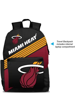 Mojo Youth Boys and Girls Miami Heat Ultimate Fan Backpack - Black, Red