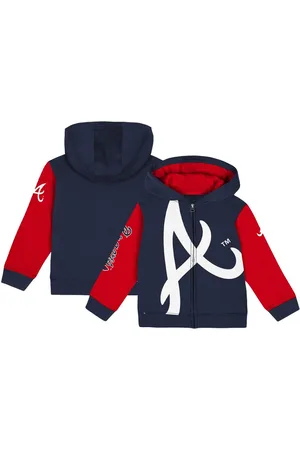 Outerstuff Baby Boys and Girls Fanatics Branded Atlanta Braves Post Card Full-Zip Hoodie Jacket