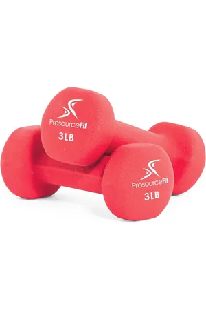 Prosourcefit Neoprene Dumbbells, 3lbs, Set of 2