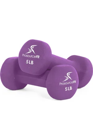 Prosourcefit Neoprene Dumbbells, 5lbs, Set of 2