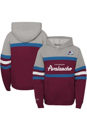 Mitchell & Ness Big Boys Colorado Avalanche Head Coach Pullover Hoodie