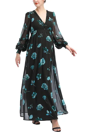 Kimi & Kai Maternity Maternty Floral Print Maxi Dress