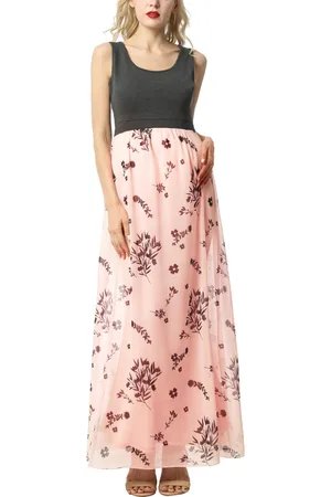 Kimi & Kai Maternity Floral Print Maxi Dress