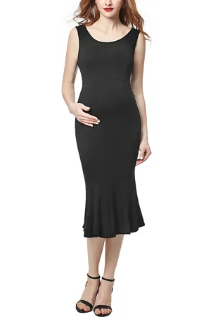 Kimi & Kai Maternity Mermaid Midi Dress