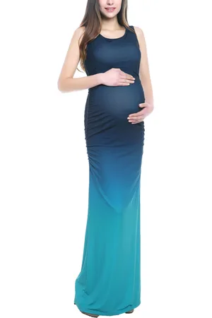 Kimi & Kai Maternity Sonia Ombre Maxi Dress