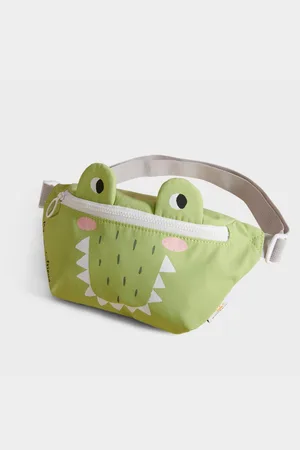 SUNVENO Good Friend Series Fanny Waist Pack Belt Bag - Green / Crocodile