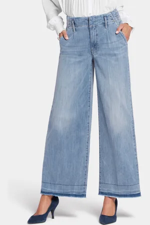 NYDJ S Mona Wide Leg Jeans