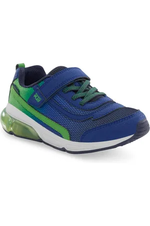 Stride Rite Little Boys M2P Surge Bounce Apma Approved Shoe - Navy/green