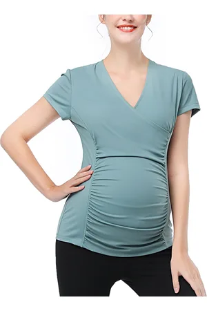 Kimi & Kai Maternity V-Neck Nursing Active Tee