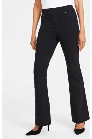 I.N.C. International Concepts Petite High-Rise Flare Pants, Created for Macy