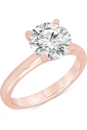 Badgley Mischka Certified Lab Grown Diamond Solitaire Engagement Ring (4 ct. t.w.) in 14k Gold
