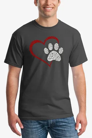 La Pop Art Paw Heart - Men