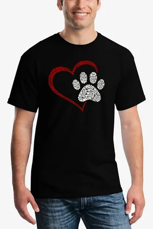 La Pop Art Paw Heart - Men