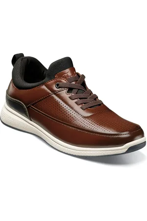 Florsheim Boys Satellite Jr. Perf Elastic Lace Slip On Sneaker