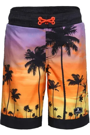 Rokka & rolla Big Boys Quick Dry Drawstring Swim Trunks Board Shorts with Mesh Lining UPF50+ Xs-xxl