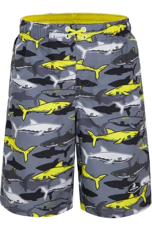 Rokka & rolla Big Boys Quick Dry Drawstring Swim Trunks Board Shorts with Mesh Lining UPF50+ Xs-xxl