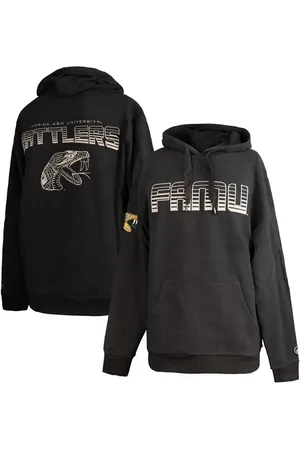 FISLL Men"s Florida A M Rattlers Puff Print Sliced Pullover Hoodie