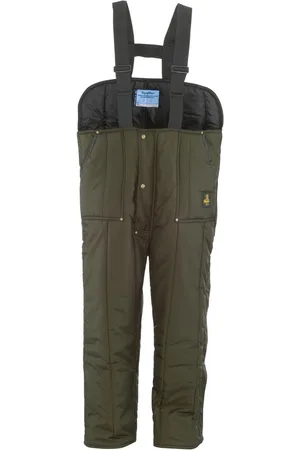 RefrigiWear Big & Tall Iron-Tuff Insulated Low Bib Overalls -50F Cold Protection