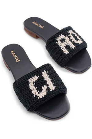 KAANAS Serin Ciao Handwoven Crochet Slip-on Sandal