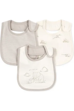 Carters Baby Cotton Teething Bibs, Pack of 3