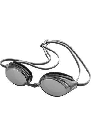 Finish Line Ripple Swim Goggle Blue Mirror/Red