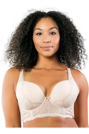 Parfait Plus Size Pearl Longline Plunge Bra